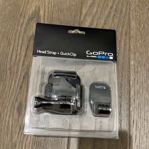 GoPro Head strap and QuickClip